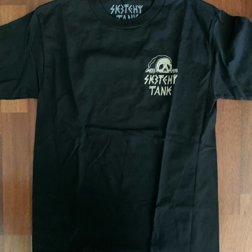 Sketchy tank tshirt